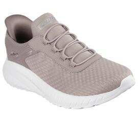 Zapatilla para Mujer  Skechers Bobs Sport Squad Chaos Taupe