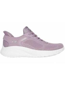 Zapatilla para MUJER Skechers Bobs Sport Squad Chaos Lavanda