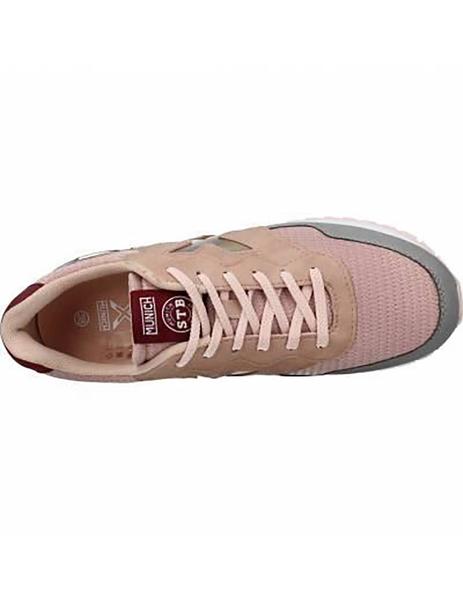 Zapatilla Mujer Munich Dash Granate Rosa