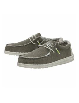 Zapatillas Hey Dude Wally Braided Hombre Verde