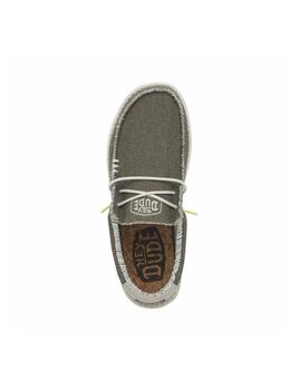 Zapatillas Hey Dude Wally Braided Hombre Verde