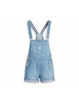 Peto Corto Mujer  Levis Vintage Vaquero Claro