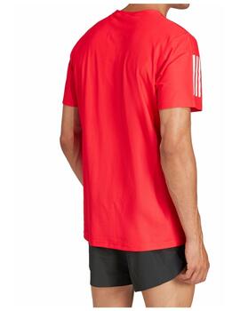 Camiseta  Running  Adidas OTR B  Rojo