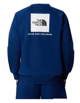 Sudadera  The North Face  Raglan Box Nse  Azul