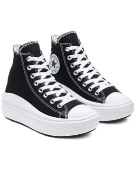 Zapatilla Mujer Converse Move Hi Negro