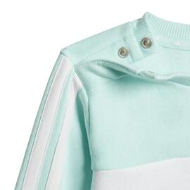 Chándal Infantil  Adidas 3 Stripes  Turquesa
