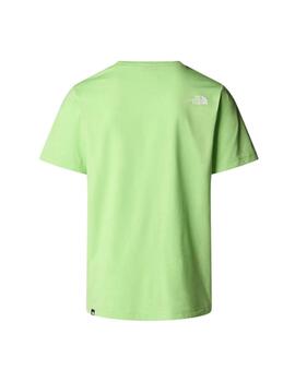 Camiseta   The North Face  Easy   Verde