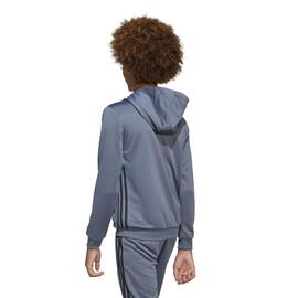Sudadera  Capucha Niños Adidas Tiro Es Gris