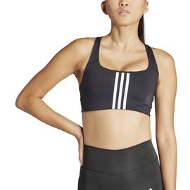 Sujetadpr  Depportivo Adidas PWIM 3 Stripes Negro