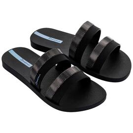 Chancla Mujer  Ipanema Mesh Slide  Negro