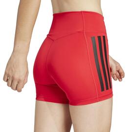 Mallas Cortas Mujer ADIDAS 1/4 OPTIME ROJO  3´´
