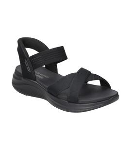 Sandalia  Mujer  Skechers Slip-Ins Ultra Fex  Negro
