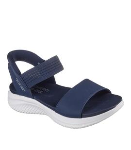 Sandadalia  Mujer  Skechers Slip-Ins Ultra Flex Azul