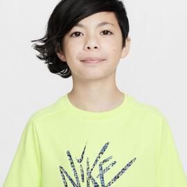 Camiseta Junior   Nike Dri-Fit Amarillo
