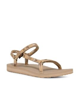Sandalia  Mujer  Teva Original Universal Slim Beige