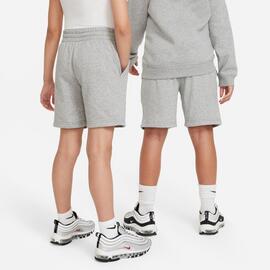 Bermuda Niños Nike Club Fleece Gris