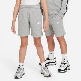 Bermuda Niños Nike Club Fleece Gris
