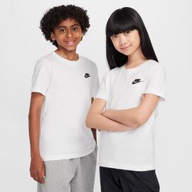 Camiseta Adolescente Nike Sportswear Essentials  Blanco