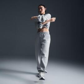 Pantalón  Mujer NikeJ ogger oversize de talle alto Gris