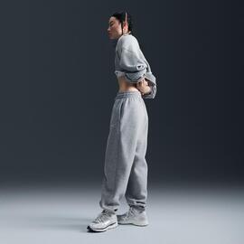 Pantalón  Mujer NikeJ ogger oversize de talle alto Gris