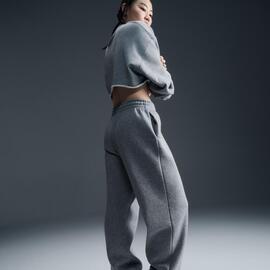 Pantalón  Mujer NikeJ ogger oversize de talle alto Gris