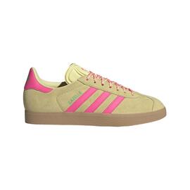 Zapatilla Mujer  Adidas Gazelle Vainilla Fucsia