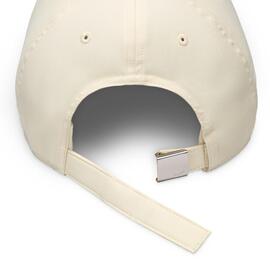 Gorra sin estructura con logotipo Swoosh metálico  Niños
