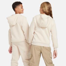 Sudadera  Capucha Niños  Nike Sportswear Club Fleece Beige