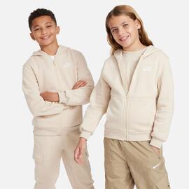 Sudadera  Capucha Niños  Nike Sportswear Club Fleece Beige