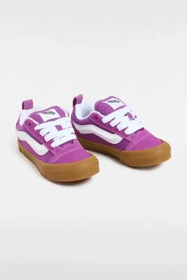 Zapatilla  Niños  Vans Knu Skool Morado