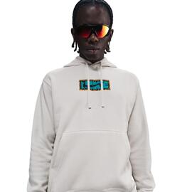 Sudadera con Capucha  Nike Club  Gris