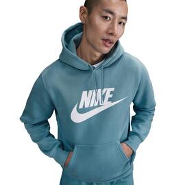 Sudadera  Capucha  Nike Club  Turquesa