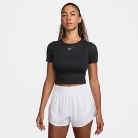 Crop Nike Pro Negro para Mujer