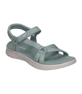 Sandalia Mujer  Skechers Go Walk Flex Verde