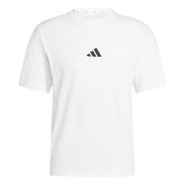 Camiseta  Running Adidas Essential Small Logo  Blanco