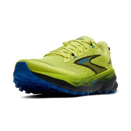 Zapatilla Brooks Cascadia 19 Amarillo Azul
