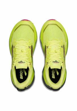 Zapatilla  jujer Brooks Cascadia 19 Amarillo