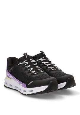 Zapatilla Junior  Skechers GLIDE-STEP Negro