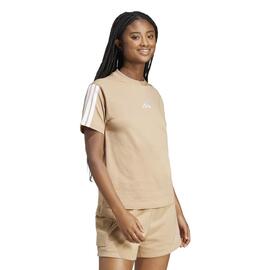 Camiseta  Mujer  Adidas 3S SJ  Marrón