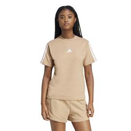 Camiseta  Mujer  Adidas 3S SJ  Marrón