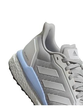 Zapatilla Running Adidas Solar Drive Gris