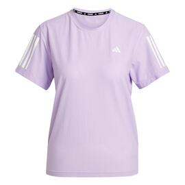 Camiseta Running Mujer  Adidas OTR B Malva