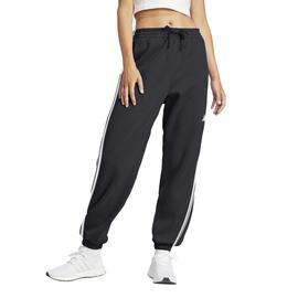 PANTALÓN ESSENTIALS FRENCH TERRY CUFFED 3 BANDAS