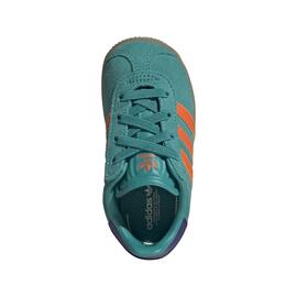 Zapatilla  Infantil  Adidas Gazelle Verde