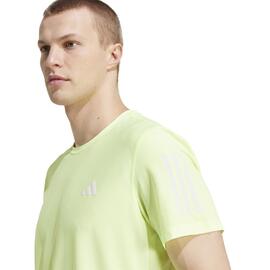 Camiseta Running  Adidas OTR B  amarillo
