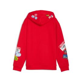 Sudadera  Capucha Niños  Puma Basketball Rojo