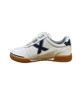 Zapatilla  Sala Niños  Munich G-3 Blanco