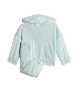 Conjunto Bebé Adidas 3S FL Verde