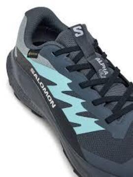 Zapatilla Mujer  Salomon Alphaglide GTX Gris