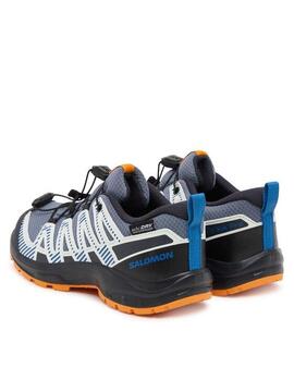 Zapatilla Junior Salomon Xa Pro V8 Wp Gris